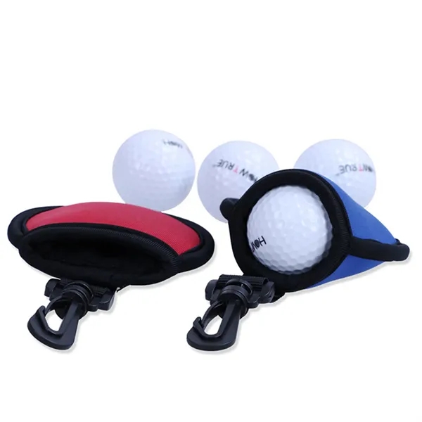 Portable Pocket Golf Ball Cleaner Pouch - Portable Pocket Golf Ball Cleaner Pouch - Image 2 of 4