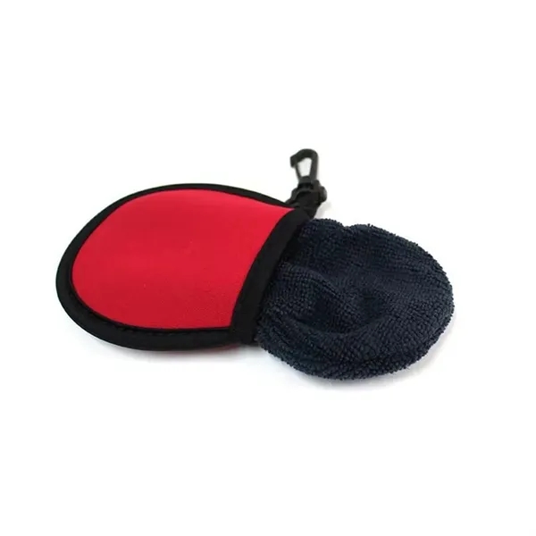 Portable Pocket Golf Ball Cleaner Pouch - Portable Pocket Golf Ball Cleaner Pouch - Image 4 of 4