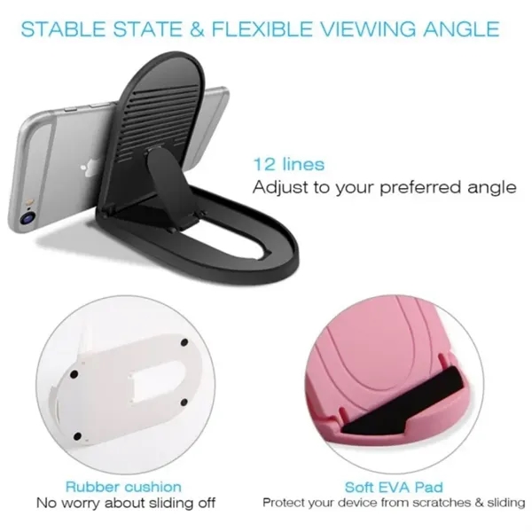 Portable Foldable Desktop Cell Phone Holder - Portable Foldable Desktop Cell Phone Holder - Image 2 of 5