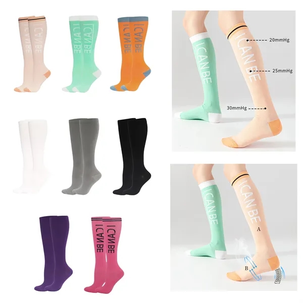 Athletic Compression Socks 20-30mmHg-Circu - Athletic Compression Socks 20-30mmHg-Circu - Image 0 of 1
