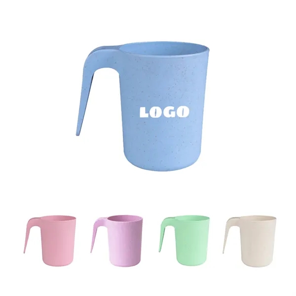 13 oz Wheat Straw Water Cup - 13 oz Wheat Straw Water Cup - Image 0 of 1