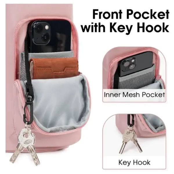 Water Bottle Carrier Bag with Phone Pocket Tumbler - Water Bottle Carrier Bag with Phone Pocket Tumbler - Image 1 of 8