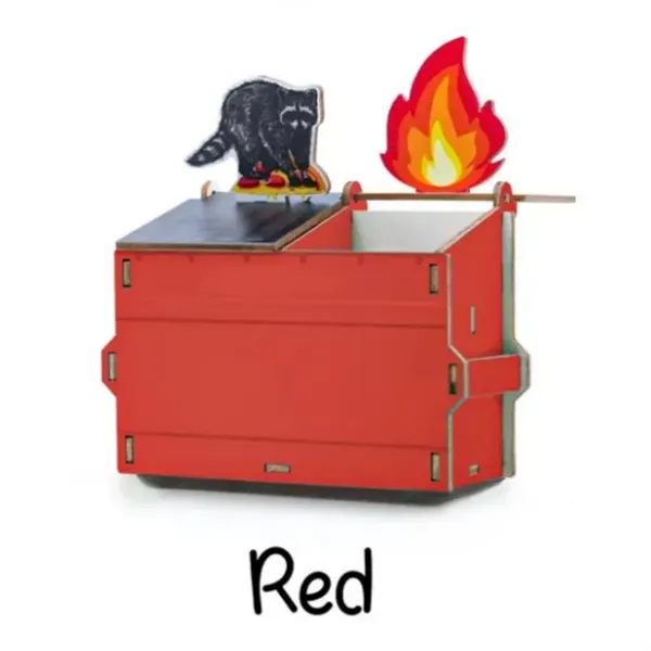 Wooden Desktop Office Storage Cylinder - Wooden Desktop Office Storage Cylinder - Image 4 of 7