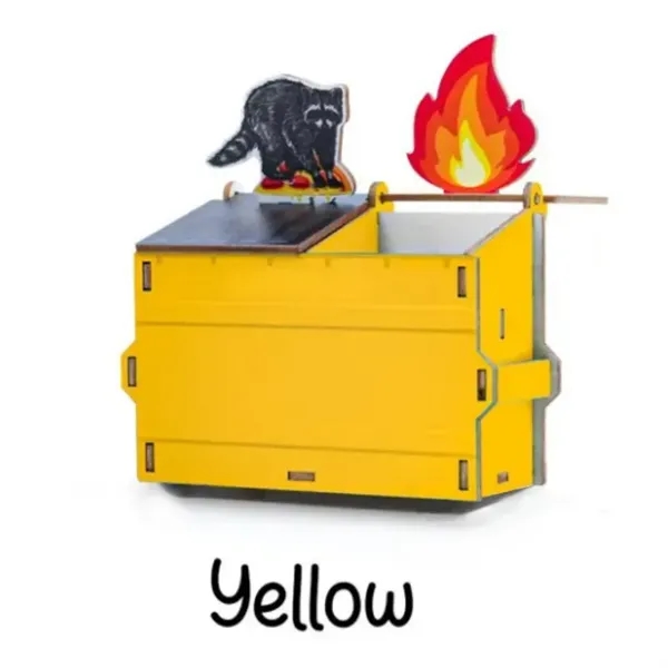 Wooden Desktop Office Storage Cylinder - Wooden Desktop Office Storage Cylinder - Image 7 of 7