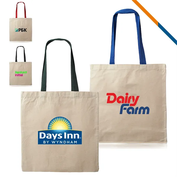 Sibelle Cotton Canvas Tote Bags - Sibelle Cotton Canvas Tote Bags - Image 0 of 6