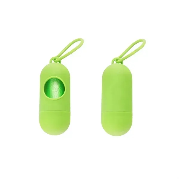 Pet Waste Bag Dispenser With Carabiner - Pet Waste Bag Dispenser With Carabiner - Image 1 of 4