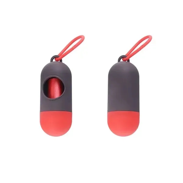 Pet Waste Bag Dispenser With Carabiner - Pet Waste Bag Dispenser With Carabiner - Image 4 of 4