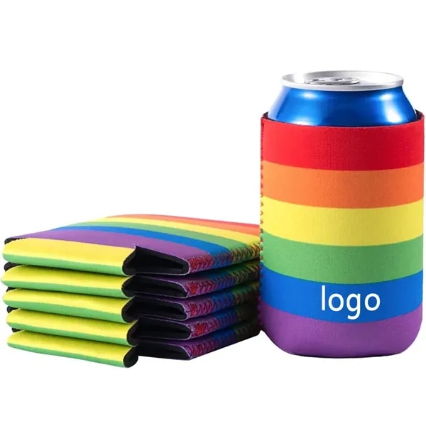 Custom Neoprene Foldable Cup Sleeve - Custom Neoprene Foldable Cup Sleeve - Image 0 of 3