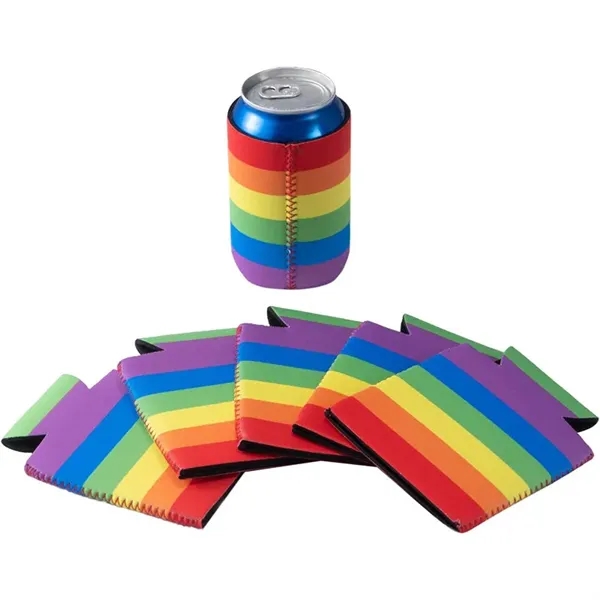 Custom Neoprene Foldable Cup Sleeve - Custom Neoprene Foldable Cup Sleeve - Image 1 of 3