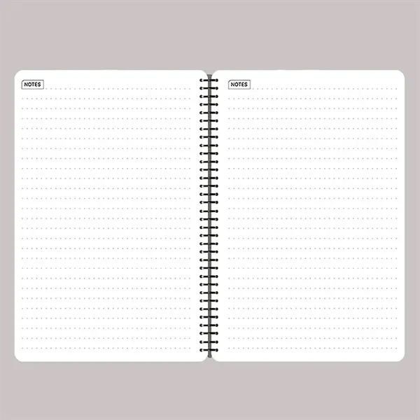 A5 Custom Spiral Bound Paper Fitness Journal Workout Planner - A5 Custom Spiral Bound Paper Fitness Journal Workout Planner - Image 6 of 6