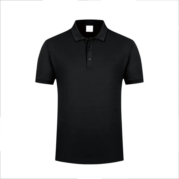 Mercerized Cotton Polo Lapel Short Sleeve Shirt - Mercerized Cotton Polo Lapel Short Sleeve Shirt - Image 1 of 12