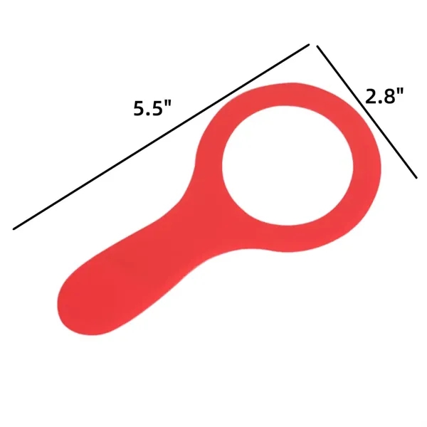 Custom Portable PVC Ultra-Thin Handheld Magnifier Visual Aid - Custom Portable PVC Ultra-Thin Handheld Magnifier Visual Aid - Image 1 of 2