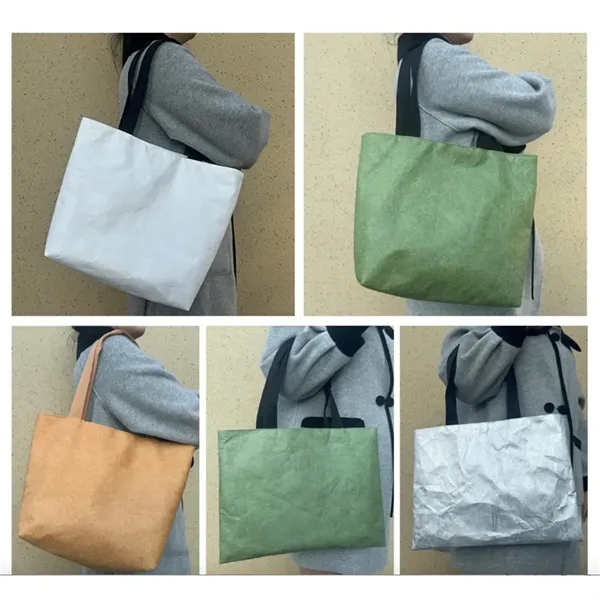Waterproof Dupont Paper Handbag - Waterproof Dupont Paper Handbag - Image 5 of 6