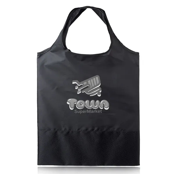 Clemenza Large Polyester Shopper Tote Bag - Clemenza Large Polyester Shopper Tote Bag - Image 1 of 6