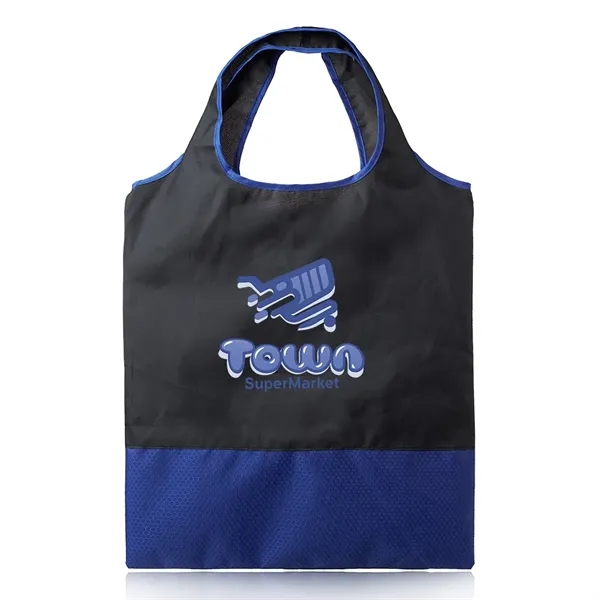 Clemenza Large Polyester Shopper Tote Bag - Clemenza Large Polyester Shopper Tote Bag - Image 3 of 6