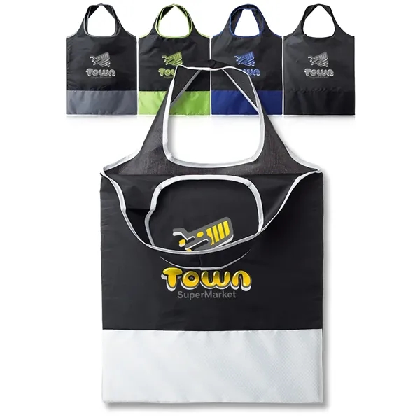 Clemenza Large Polyester Shopper Tote Bag - Clemenza Large Polyester Shopper Tote Bag - Image 0 of 6