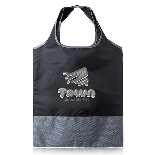 Clemenza Large Polyester Shopper Tote Bag - Clemenza Large Polyester Shopper Tote Bag - Image 4 of 6
