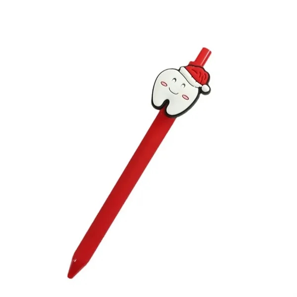 PVC Cartoon Tooth Ballpoint Pen - PVC Cartoon Tooth Ballpoint Pen - Image 2 of 3