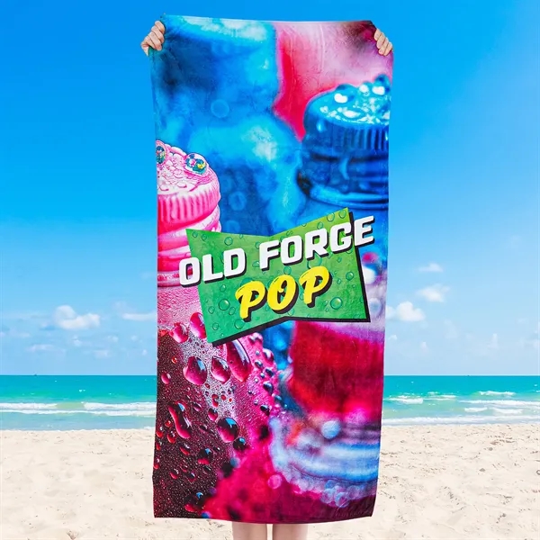 ViviLuxe™ Custom Beach Towel - ViviLuxe™ Custom Beach Towel - Image 0 of 8