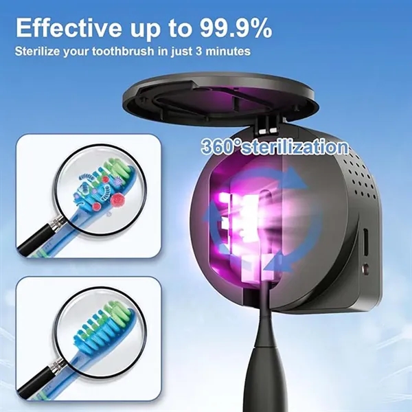 UV Toothbrush Sanitizer Holder - UV Toothbrush Sanitizer Holder - Image 0 of 3