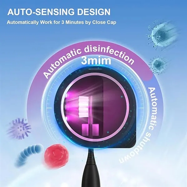 UV Toothbrush Sanitizer Holder - UV Toothbrush Sanitizer Holder - Image 2 of 3