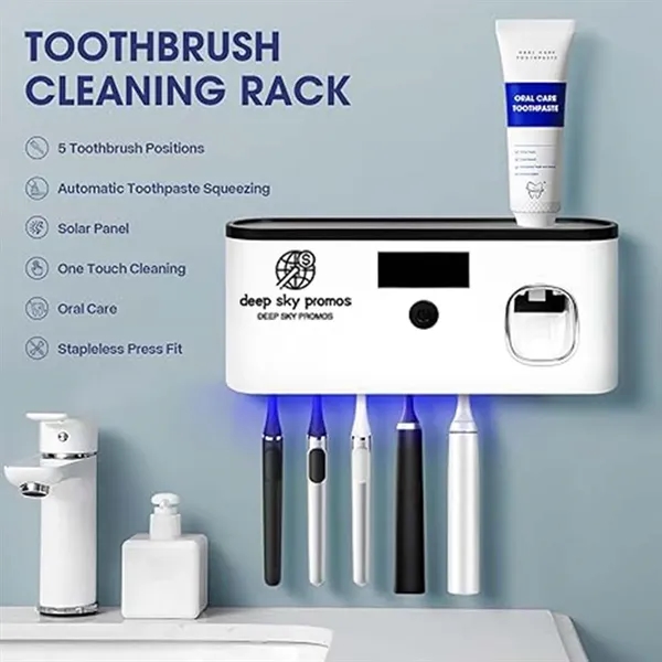 Toothbrush Holder With UV Sterilizer - Toothbrush Holder With UV Sterilizer - Image 3 of 3
