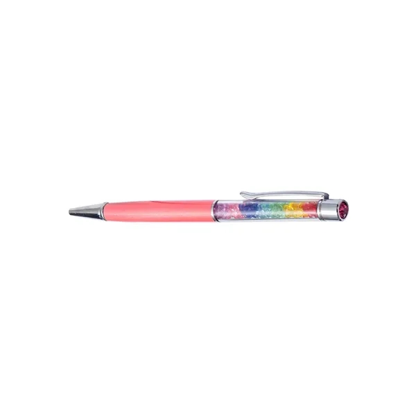 Metal Pen w/Rainbow Diamonds - Metal Pen w/Rainbow Diamonds - Image 2 of 14