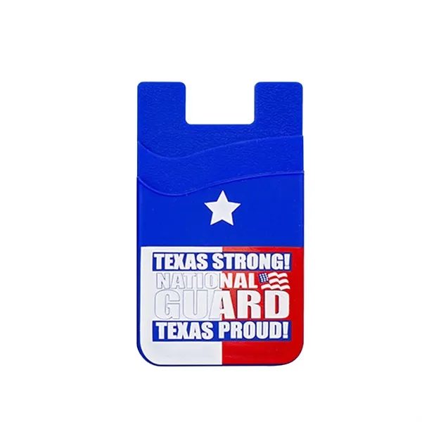 Double Layer Silicone Phone Wallet - Double Layer Silicone Phone Wallet - Image 2 of 15