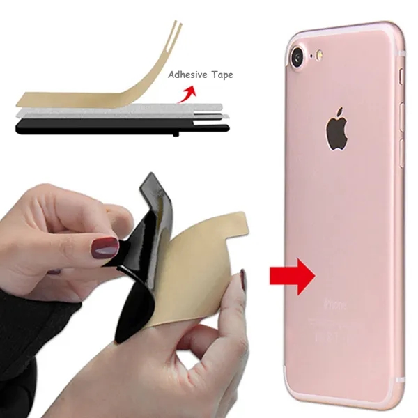 Double Layer Silicone Phone Wallet - Double Layer Silicone Phone Wallet - Image 12 of 15