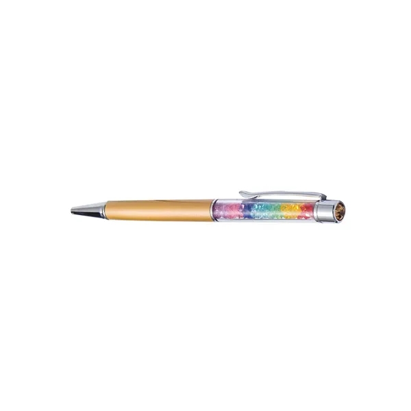 Metal Pen w/Rainbow Diamonds - Metal Pen w/Rainbow Diamonds - Image 4 of 14