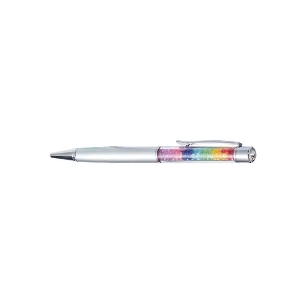 Metal Pen w/Rainbow Diamonds - Metal Pen w/Rainbow Diamonds - Image 6 of 14