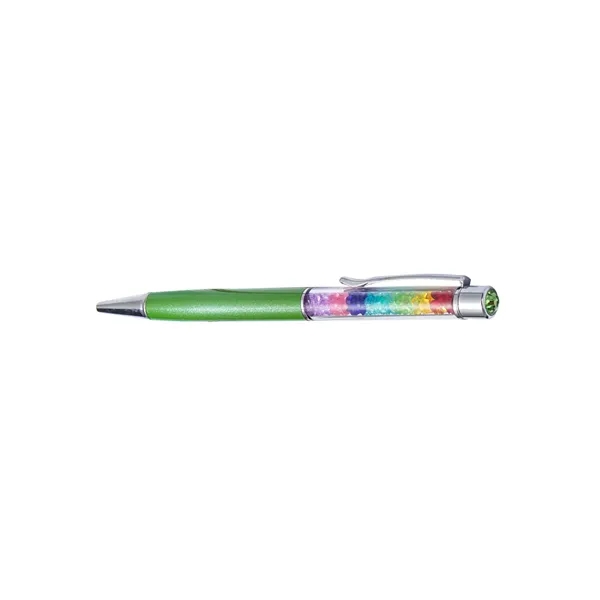 Metal Pen w/Rainbow Diamonds - Metal Pen w/Rainbow Diamonds - Image 8 of 14