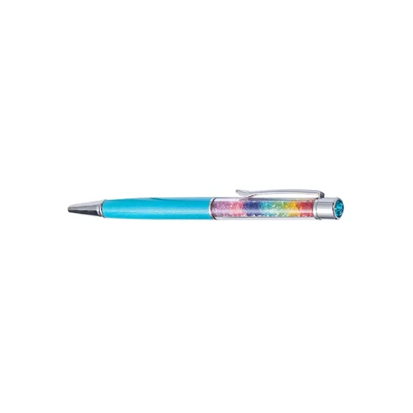 Metal Pen w/Rainbow Diamonds - Metal Pen w/Rainbow Diamonds - Image 9 of 14