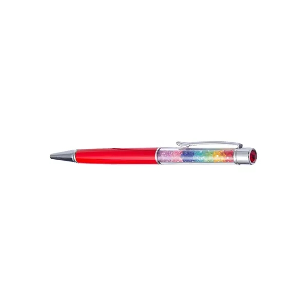 Metal Pen w/Rainbow Diamonds - Metal Pen w/Rainbow Diamonds - Image 13 of 14