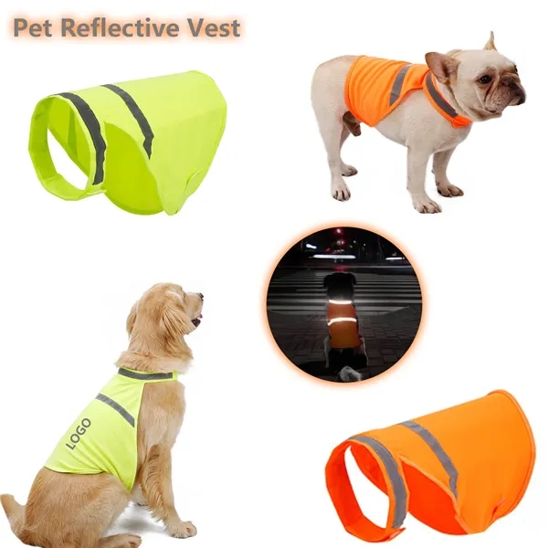 Pet Reflective Cape Dog Vest - Pet Reflective Cape Dog Vest - Image 0 of 5