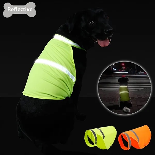 Pet Reflective Cape Dog Vest - Pet Reflective Cape Dog Vest - Image 1 of 5