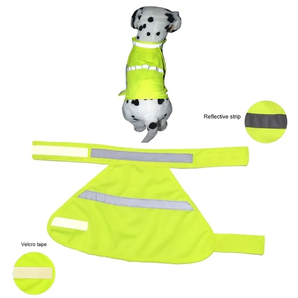 Pet Reflective Cape Dog Vest - Pet Reflective Cape Dog Vest - Image 2 of 5