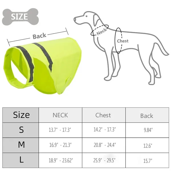 Pet Reflective Cape Dog Vest - Pet Reflective Cape Dog Vest - Image 4 of 5