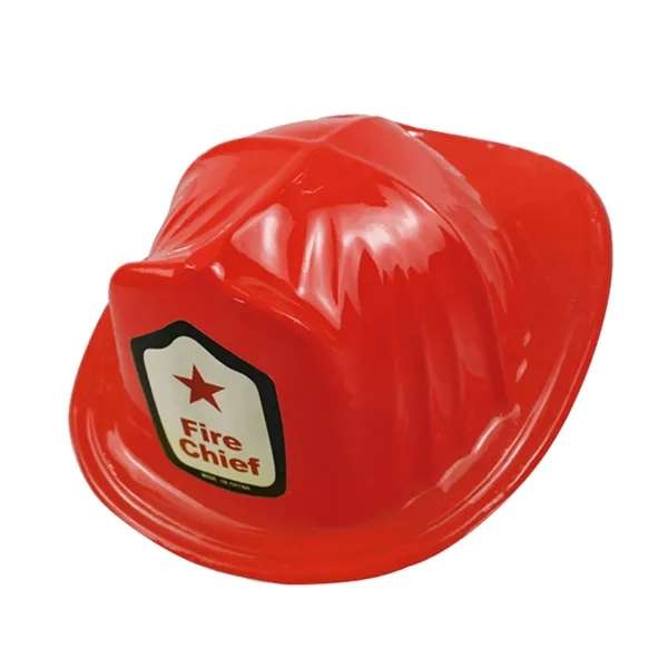 Children PVC Firefighter Helmet Hat - Children PVC Firefighter Helmet Hat - Image 9 of 9