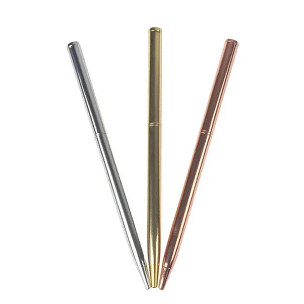 Slim Twisted Activated Metal Pen - Slim Twisted Activated Metal Pen - Image 3 of 7