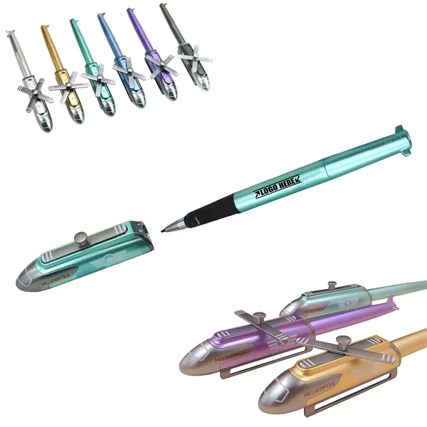 Helicopter Shaped Pen - Helicopter Shaped Pen - Image 0 of 7