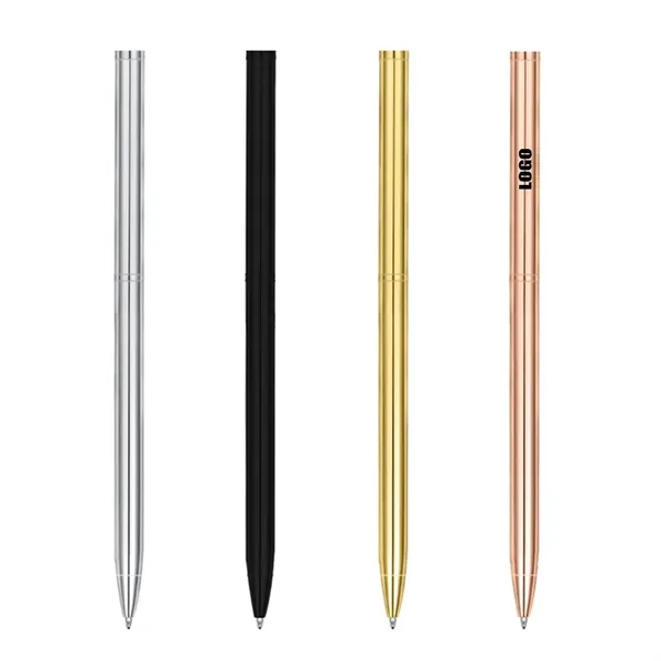 Slim Twisted Activated Metal Pen - Slim Twisted Activated Metal Pen - Image 0 of 7