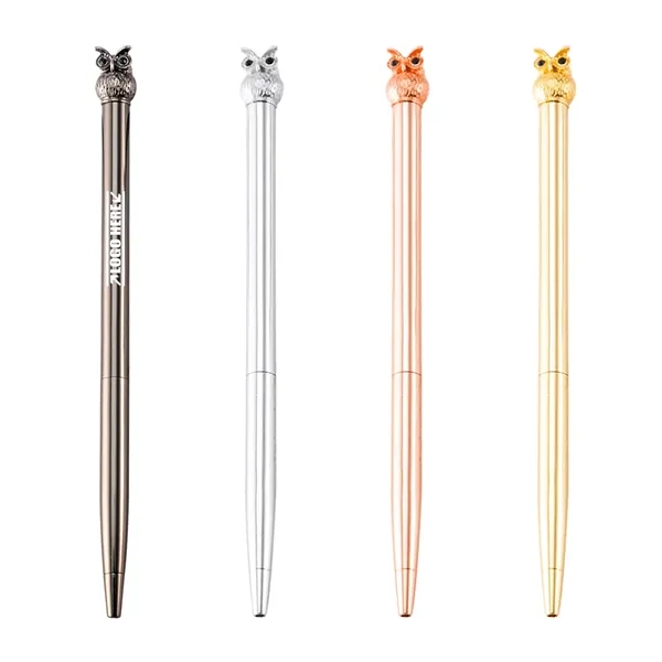 Owl Metal Pen - Owl Metal Pen - Image 0 of 5