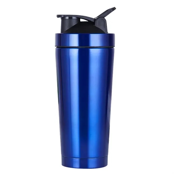750ml Stainless Steel Shaker Bottle - 750ml Stainless Steel Shaker Bottle - Image 5 of 12