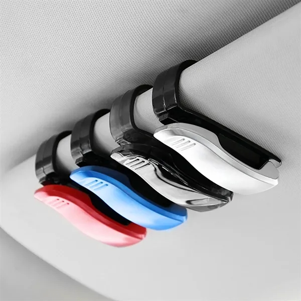 Car Visor Sunglasses Clip Card Holder - Car Visor Sunglasses Clip Card Holder - Image 3 of 13