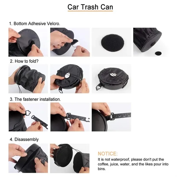 Car Pop Up Trash Can Dust Bin - Car Pop Up Trash Can Dust Bin - Image 3 of 6