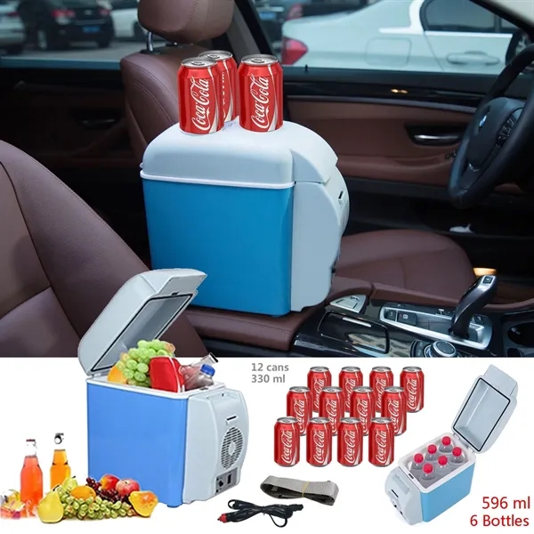 12V 7.5L Portable Mini Car Refrigerator Cooler And Warmer - 12V 7.5L Portable Mini Car Refrigerator Cooler And Warmer - Image 4 of 4
