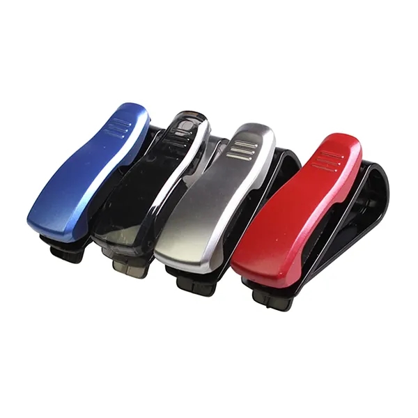 Car Visor Sunglasses Clip Card Holder - Car Visor Sunglasses Clip Card Holder - Image 5 of 13