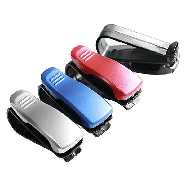 Car Visor Sunglasses Clip Card Holder - Car Visor Sunglasses Clip Card Holder - Image 4 of 13