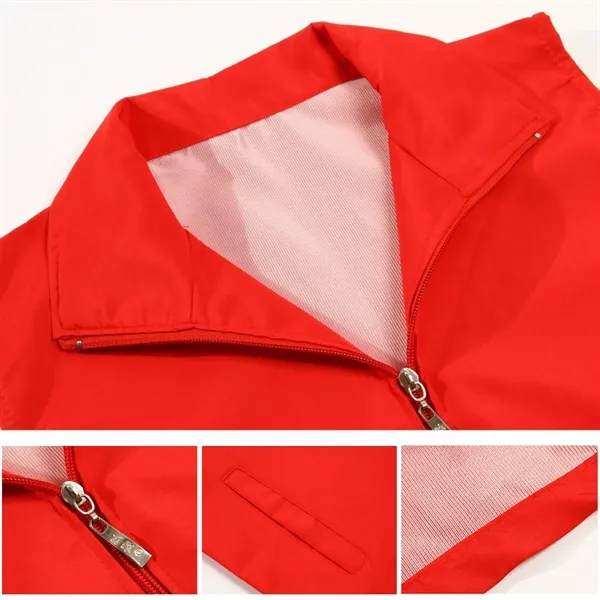 Folding Collar Uniform Volunteer Vest w/Zipper - Folding Collar Uniform Volunteer Vest w/Zipper - Image 2 of 16